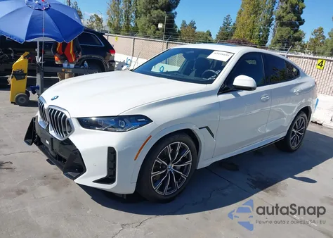 2025 BMW X6 xDrive40I from USA, damaged, VIN 5UX33EX01S9Z70024